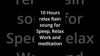 THUNDER and RAIN Sounds for Sleeping BLACK SCREEN  Sleep and Relaxation  Dark Screen Nature Sounds [upl. by Airliah62]