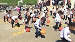 BATMAN Merkez Diktepe İlkokulu Minik Basketçilerin Gösterisi 23 Nisan 2019 [upl. by Nayb]