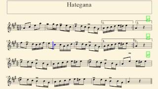 RO Partitura  Hategana [upl. by Dicks]