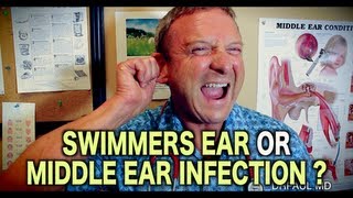 Is it Swimmers Ear or Middle Ear Infection  Pediatric Advice [upl. by Jerrome]