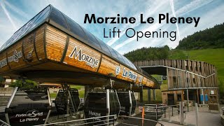 Morzine Le Pleney Lift Opening [upl. by Ecargyram]