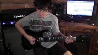 Tyler Teeple  Dream Theater  The Enemy Inside Guitar Cover [upl. by Adnohsat]