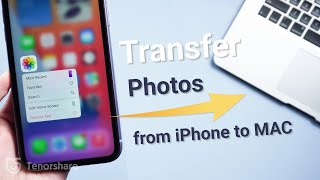 How to Transfer Photos amp Videos from iPhone to Mac Tutorial [upl. by Schweitzer42]