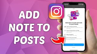 How to Add Notes to Posts on Instagram [upl. by Schechinger641]