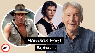 Harrison Ford On DeAged Indiana Jones amp the Real Reason He Joined Marvel  Explain This  Esquire [upl. by Gavra]