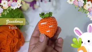 Zanahoria tejida  Amigurumi Paso a Paso  AnabelMonGar [upl. by Coad]