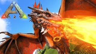 ARK SURVIVAL EVOLVED  CAPTURING A DRAGON  HATCHING WYVERN EGGS [upl. by Tillie]