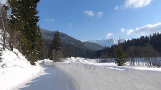 Spitzingsee im Winter mit Lumix DMCFZ150 [upl. by Godding458]