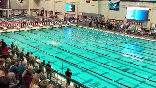 Boys 200 Back B Final  2019 Southern Zone Sectionals [upl. by Astred908]