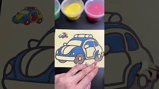 Sand Art Studio Little Car [upl. by Olen197]