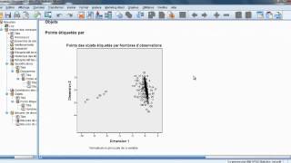 Formation SPSS Analyse en Correspondance Multiple ACM [upl. by Cressler]