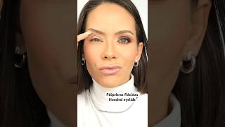 Pálpebras caídas e flácidas ou hooded eyelids makeup hoodedeyes automaquiagem maquilhagem [upl. by Atolrac]