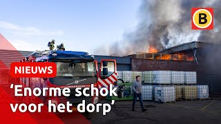 Vrees voor drie doden bij brand in Werkendam  Omroep Brabant [upl. by Leah]