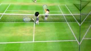 Wii Sports Clubでテニスの王子様レベルの神業をやってみた [upl. by Bobbi658]