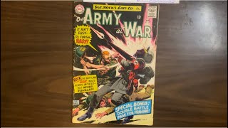 Our Army At War 157 a terrific 1965 DC war comic featuring Sgt Rock by Kanigher and Kubert [upl. by Fradin]