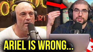 Why Joe Rogan amp Ariel Helwani Don’t Like Each other [upl. by Neeloj]