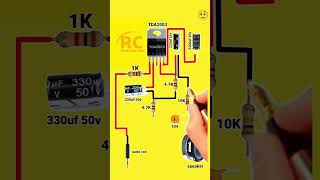 TDA2003 ic Amplifier Diagramvviralshorts soundsystem amplifier rcelf RCElectronicsBD [upl. by Arak285]