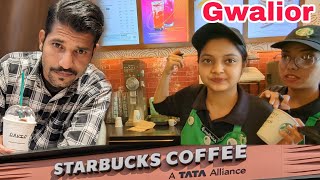 Newly launched Starbucks in Gwalior [upl. by Sitnalta]