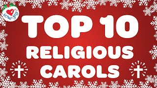 Top 10 Religious Christmas Carols 🌟 Merry Christmas Worship Songs 🕯️ Merry Christmas [upl. by Nongim]