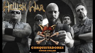 Hellish War and Living Metal  Conquistadores Running Wild Cover Collab [upl. by Meyeroff861]