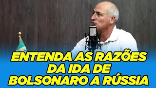 Jornalista Marcelo Rech elogia ida de Bolsonaro a Rússia [upl. by Hoyt]