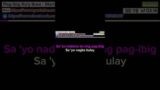 Pagibig Koy Ikaw by Marissa Karaoke [upl. by Gut]