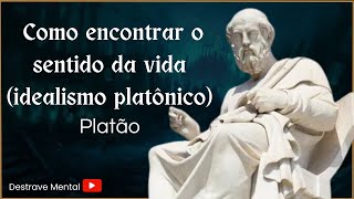 Platão  Como encontrar o sentido da vida idealismo platônico [upl. by Anot492]