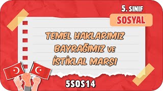 Temel Haklarımız Bayrağımız ve İstiklal Marşı 📕 tonguçCUP 4Sezon  5SOS14 2024 [upl. by Meesan]