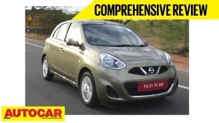 Nissan Micra 2013 Facelift amp CVT  Comprehensive Review  Autocar India [upl. by Alfred609]