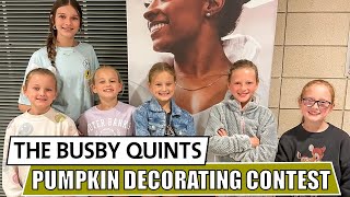 The Busby Quints Take on a Pumpkin Decorating Competition  OutDaughtered [upl. by Friedrich]