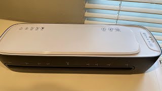 Qfun 13Inch Thermal Laminator Machine Review Is It Worth It 2023 [upl. by Symon647]