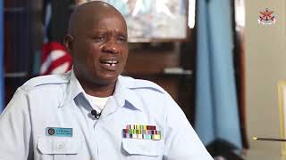 Meet the Kenya Air Force Sergeant Major WO 1 Dennis N Talengo [upl. by Ahsatin]