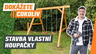 Stavba dřevěné houpačky svépomocí  OBI [upl. by Tiduj]