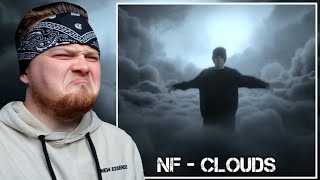 NATE IS BACK ON IT NF  Clouds Official Music Video Reaction [upl. by Adniral815]