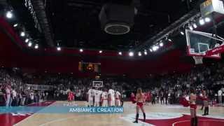 World premiere in Ekinox Arena for ArenaVision LED [upl. by Wolram594]