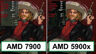 Generations TESTED — AMD 7900 vs 5900X Cpu Benchmarks [upl. by Verene]