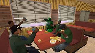 Gta san andreas Hector se une a los Grove Street CAPITULO 2 Gmod [upl. by Rabka]