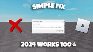 How to fix ERRORCODE 403 on Roblox simplest and quickest way WORKS 2024 [upl. by Roon]