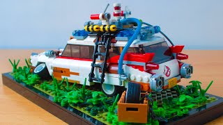 Lego Barn Find Ghostbusters Ecto1 MOC [upl. by Akehsay]