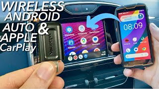 SUNWEYER Android AUTO amp Apple CarPlay 2 in 1 USB Dongle  Funktioniert es wirklich per Plug amp Play [upl. by Ettinger134]