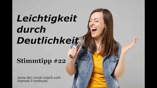 Leichtigkeit durch Deutlichkeit [upl. by Allicserp]