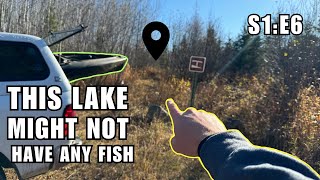 Fishing in Lakes that Might not Contain Fish  S1E6 [upl. by Massarelli]