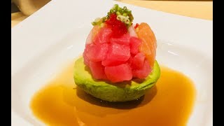 Sashimi Ball Sushi AppetizerChef Special SushiHow To Make Sushi寿司摆盘系列 [upl. by Nnyled635]