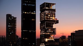 Antilia house tour Mukesh Ambani House Lodha group’s House antilia mukeshambani LodhaGroupIndia [upl. by Hannazus]