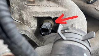 Engine Coolant Temperature Sensor Chrysler 300 35l 20052010 Location Replacement [upl. by Anolahs]