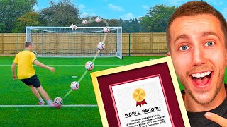 WE SET A NEW FOOTBALL WORLD RECORD [upl. by Atikihc]