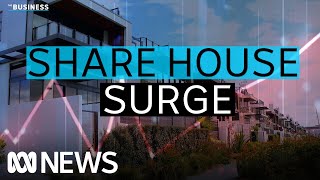 Whats behind the rise of share houses  The Business  ABC News [upl. by Yvonne]