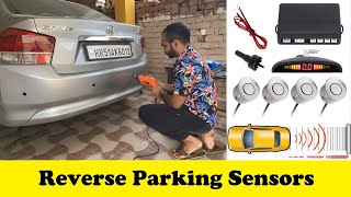 how to install reverse parking sensor [upl. by Bron]