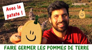 FAIRE GERMER SES POMMES DE TERRE [upl. by Corvese665]