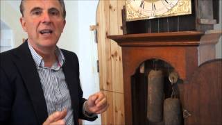 How To Set Up An Antique Longcase Clock  Dials Antique Clocks Lymington [upl. by Fisa190]